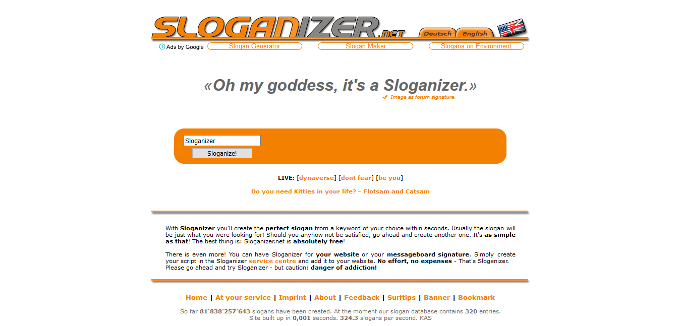 Sloganizer 