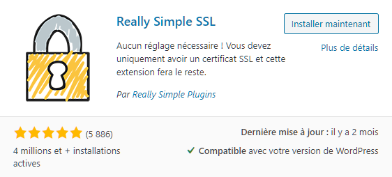 Plugin Really Simple SSL
