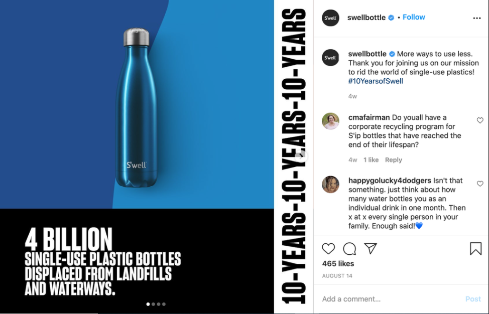 page d'accueil site e-commerce de bouteilles d'eau
