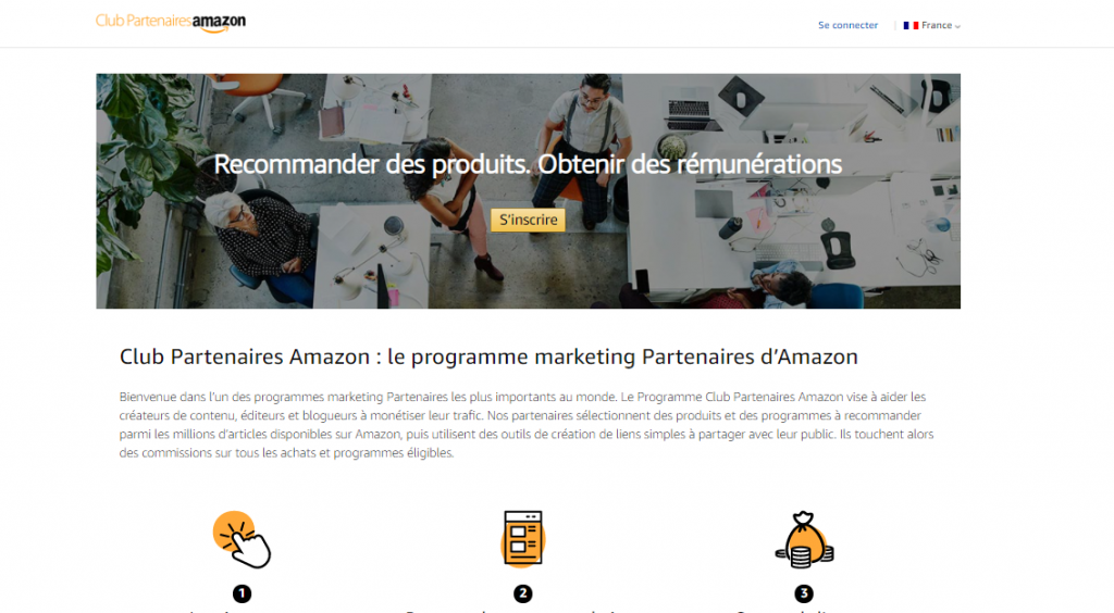 programme d'affiliation amazon