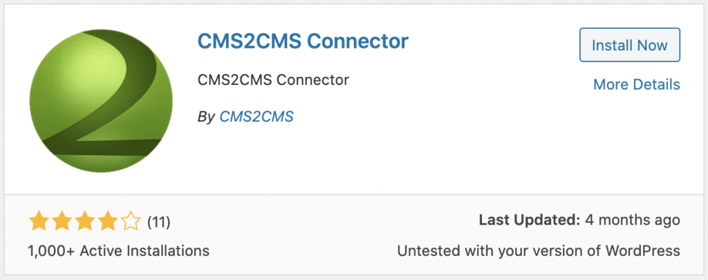 installer CMS2CMS