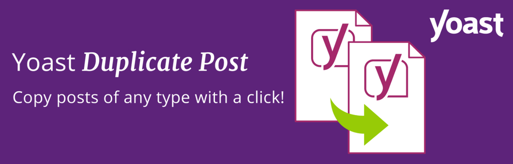 Le plugin Duplicate Post de Yoast