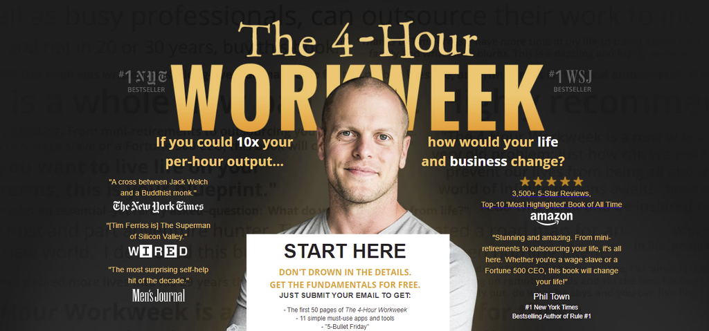 Blog d'auto-assistance The 4-hour Workweek