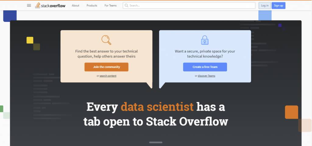 Forum en ligne Stack Overflow