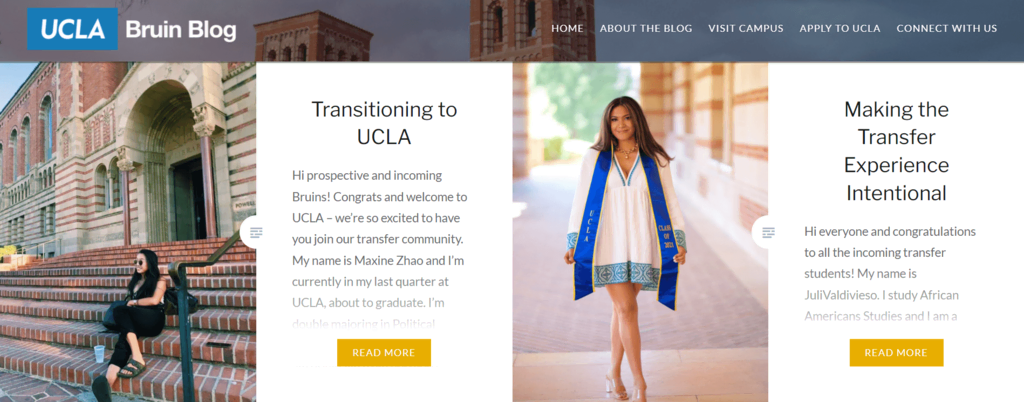 Le Bruin Blog de l'UCLA
