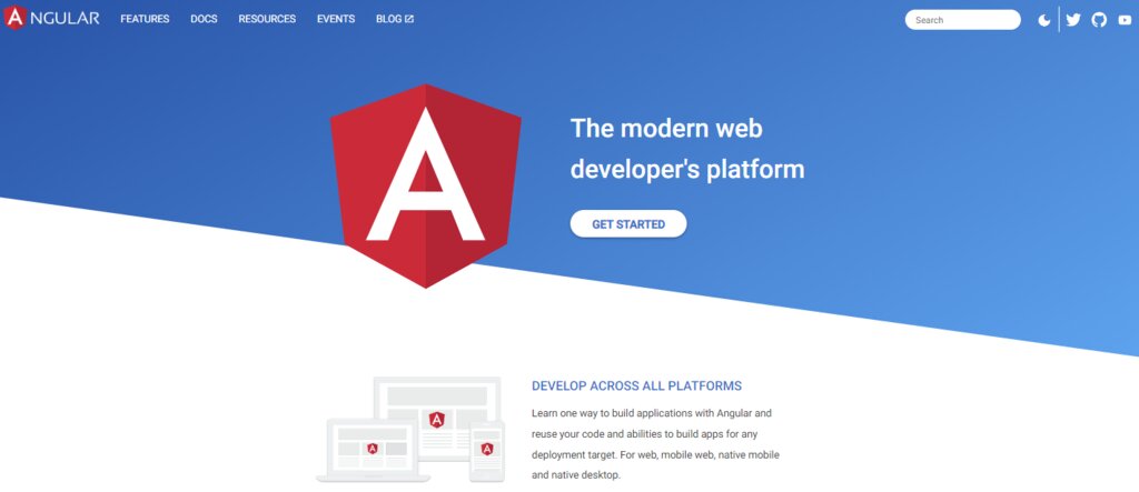 Angular, un cadre de développement web frontal