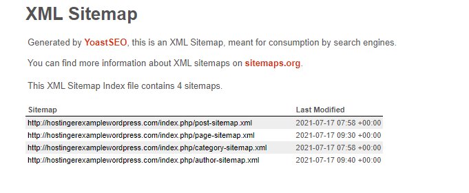 Plus d'informations sur chaque URL de sitemap XML