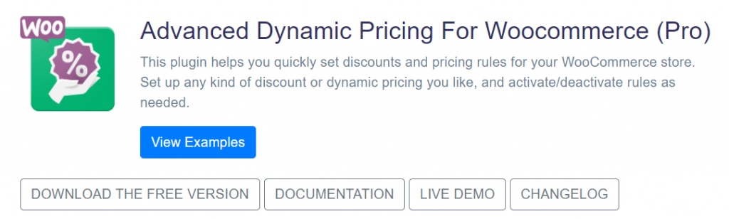 Advanced Dynamic Pricing for WooCommerce, un plugin WordPress pour définir des règles de tarification flexibles