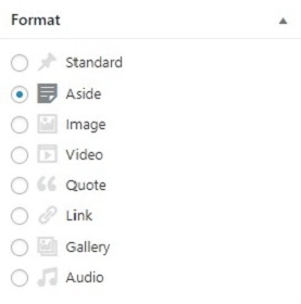 taxonomie de format