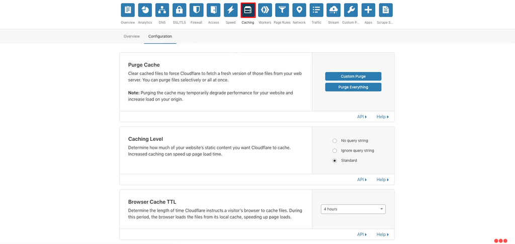 configuration cloudflare