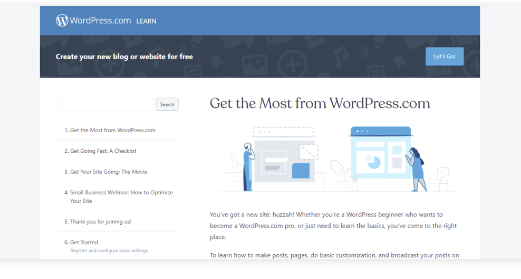 capture wordpress learn