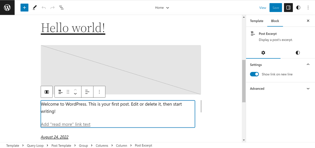 L'interface de WordPress, où les utilisateurs peuvent modifier le contenu et le style de leur site web.