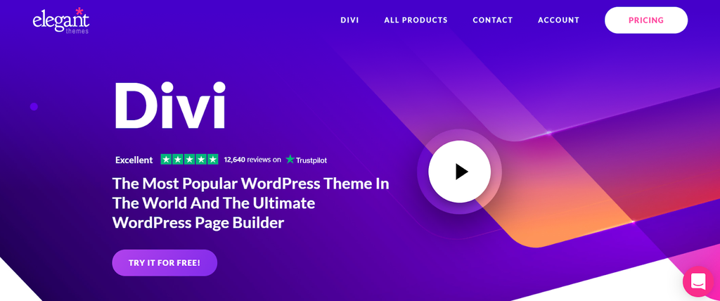 Divi, un Page Builder WordPress 		