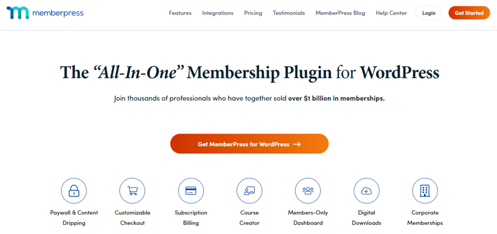 MemberPress : meilleur plugin WordPress pour un site d'adhésion.