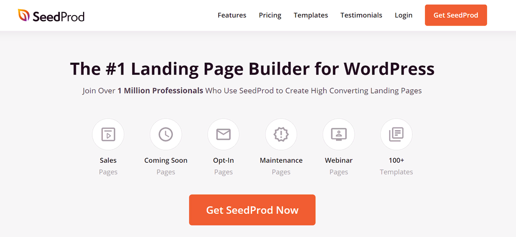 le Page Builder SeedProd 