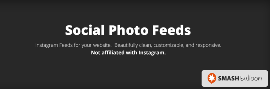 Smash Balloon Social Photo Feed : meilleur plugin pour intégrer Instagram