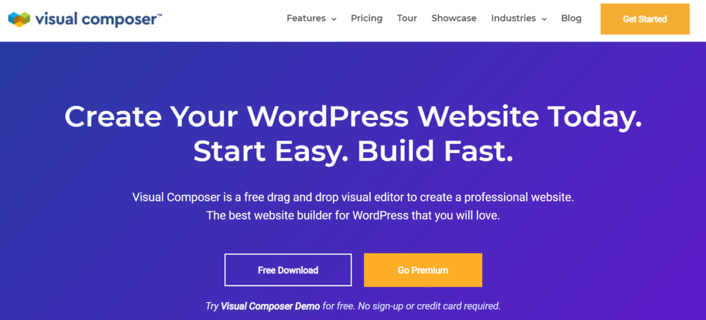 Constructeur de page WordPress Visual Composer