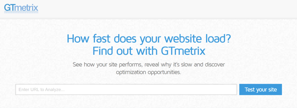 GTmetrix : Quelle est la vitesse de chargement de votre site web ?