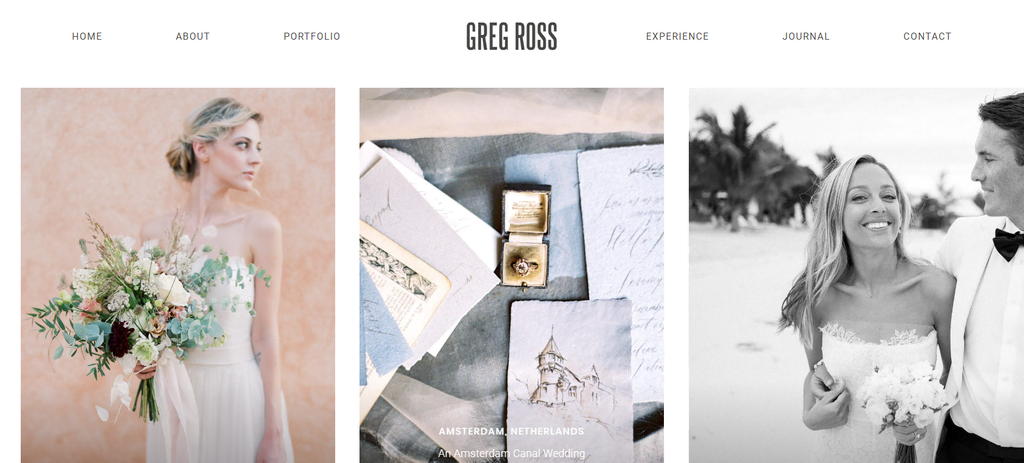 Page d'accueil de Greg Ross